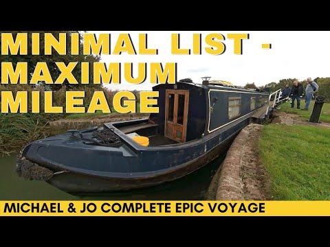 Minimal List - Maximum Mileage | The End of an Epic Narrowboat Journey  | Vlog 66