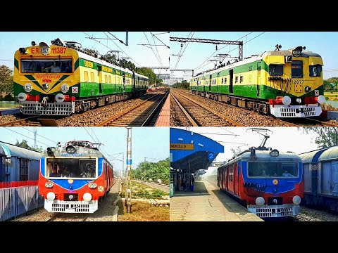 [2 in 1] Sealdah VS Howrah DRM Inspection Car Compilation of Eastern Railway [ER] [800 Subs Special]