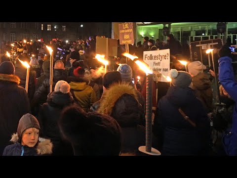 Protest demonstration against government covid-19 restrictions