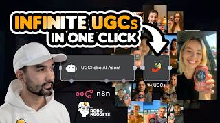 This AI System makes Infinite UGC ads for ANY product - with 1 click (n8n x Veo3 No-Code Tutorial 🥚)