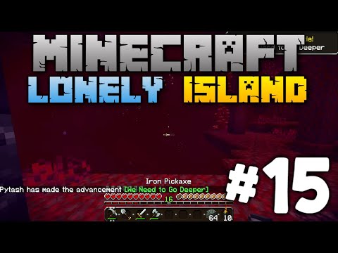 IProPytash - The NEW NETHER IS INSANE (Biomes & Mobs): Minecraft Lonely Island (Survival Series) Lets Play Ep 15