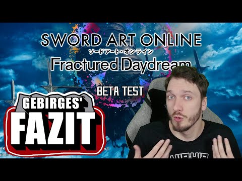 Meine REVIEW zur Beta von SWORD ART ONLINE Fractured Daydream