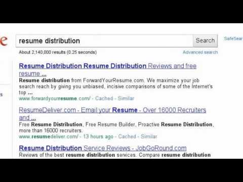 Resume Writing and Job Search Strategies | Toronto