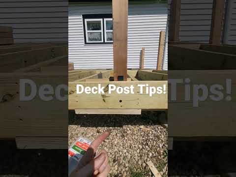 Советы по строительству террасы | Установка столбов для террасы | Штаб-квартира мастера на все ру...