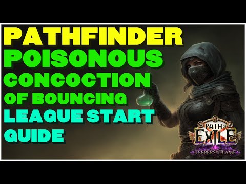 [POE 3.27] Poisonous Concoction Of Bouncing Pathfinder! My Plans For League Start! Gear and Skills