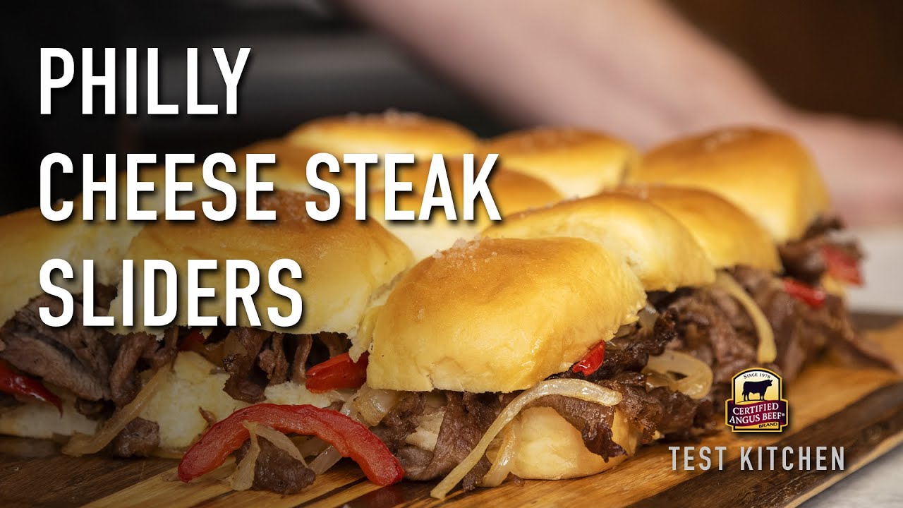 Philly Cheese Steak Sliders Recipe