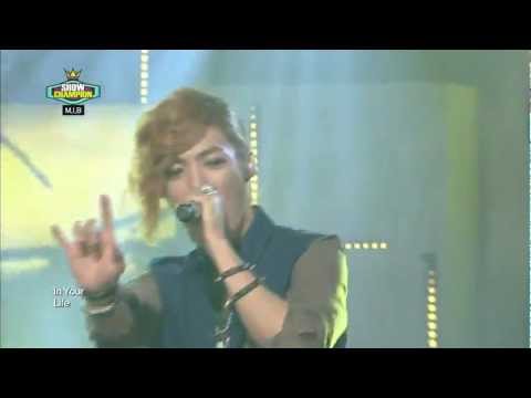 [120703]  M.I.B - Only hard for me @ Show Champion