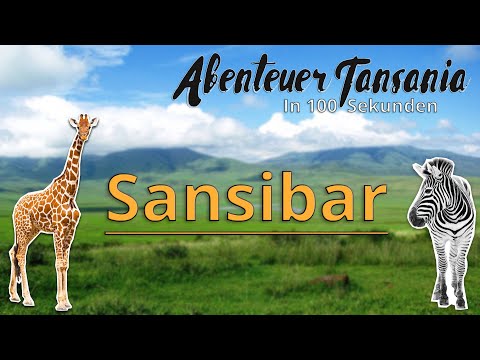 Sansibar - Tansania in 100 Sekunden | Abenteuer Tansania