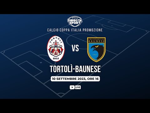Calcio Coppa Italia Sardegna Promozione 1° Turno - Andata - Tortolì - Baunese (5-2)