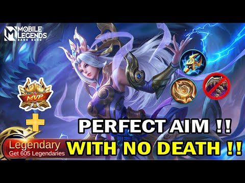 Auto Legendary + MVP !! Selena Perfect Aim With No Death - Mobile Legends