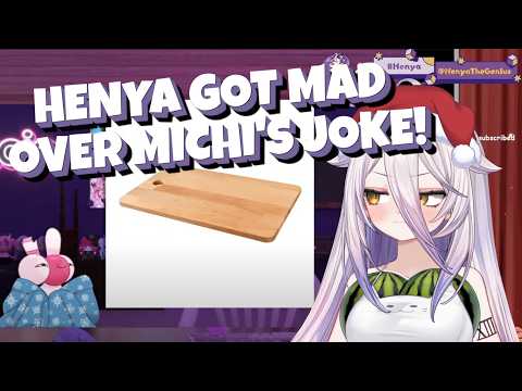 When Michi's Joke Goes Too Far! Henya's Reaction 😡🤣