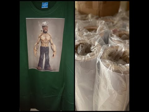 Sublimation Fabric vinyl for dark cotton t-shirt printing - LIVINGLION