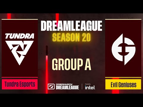 Dota2 - Tundra Esports vs Evil Geniuses - Game 1 - DreamLeague Season 20 - Group A