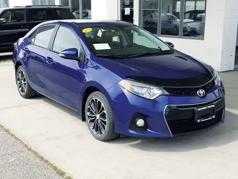 Used 2016 Toyota Corolla S 4 Door Car In Kelowna Pib9665a Pre Owned 2016 Toyota Corolla S