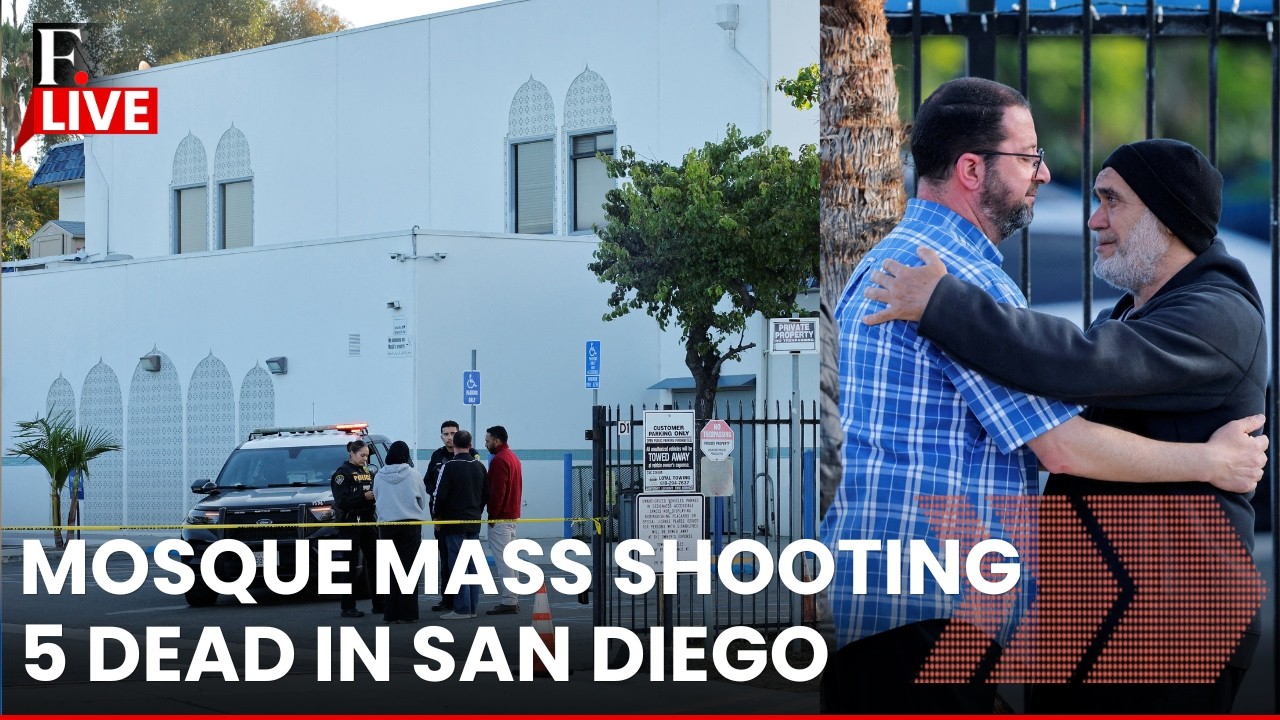 LIVE: Deadly San Diego Mosque Attack Leaves Five Dead, Police Holds News Conference | N18G