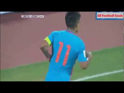 Sunil Chhetri Amazing Solo Goal vs Kyrgyzstan ( India vs Kyrgyzstan 1- 0 ) AFC Asia Qualifier