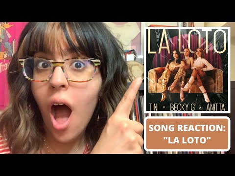(SONG REACTION): TINI, BECKY G, ANITTA "LA LOTO"
