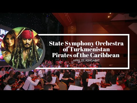 Pirates of the Caribbean soundtrack by the State Symphony Orchestra of Turkmenistan 🎵