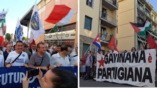 La passeggiata di Vannacci, il Cpa e il corteo antifascista: doppia manifestazione a Firenze