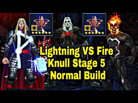 Ghost Rider VS Thor Knull Stage 5 | Using Obelisk And F2p Build - Marvel Future Fight
