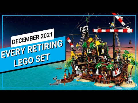 Every LEGO set retiring in December 2021