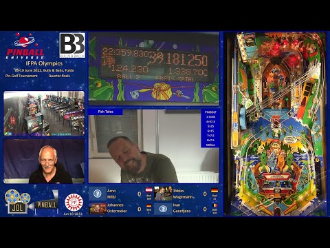 IFPA Olympics Pingolf Main Quarter Finals: 16-Jun-22