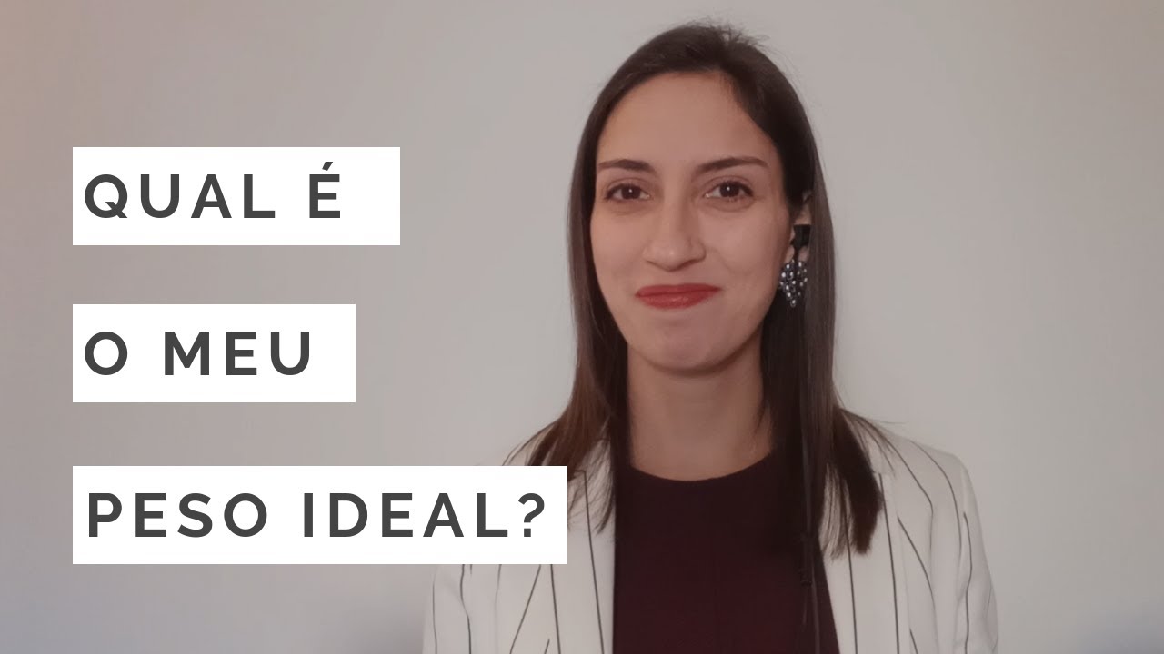 Qual é o meu peso ideal? #1