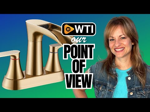 Brushed Gold Bathroom Faucet - WTI product video review