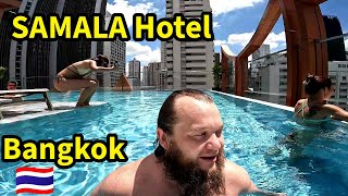 🇹🇭 $85 USD SAMALA HOTEL BANGKOK | BRAND NEW 4 STAR HOTEL WITH BREAKFAST BUFFET, ROOFTOP POOL & GYM