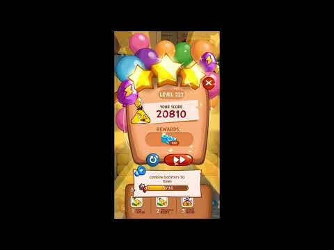 Angry Birds Blast | Level 221 - 225