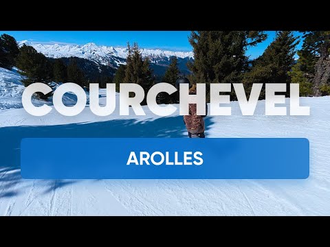 Arolles (Blue), Courchevel Ski Resort, 3 Valleys, France