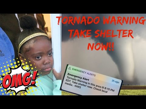 Tornado Warning! Take Cover Now!!😱 | Family Vlogs | JaVlogs