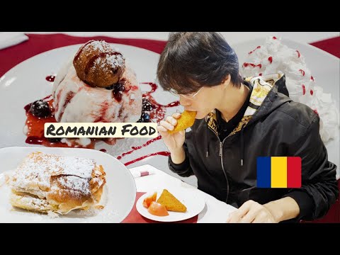 First Time Eating Romanian Food in Queens, NYC - Fried Cheese, Pork “Butt”, Cheese Pie