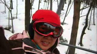 preview picture of video 'Yong Pyong Fun Ski Festival - March, 2012'