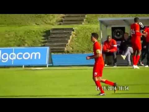 left foot 16th goal belgian Nathan 19yr R White Star's victory 3-0 against E. Aalst