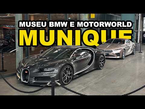O MUSEU DA BMW e a GARAGEM dos MILIONÁRIOS em MUNIQUE! O Motorworld Munique!