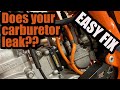 Leaky Carburetor Easy Fix Somuchblast Of Air