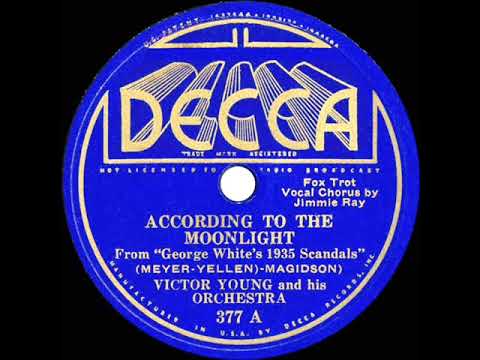 1935 Victor Young - According To The Moonlight (Jimmie Ray, vocal)