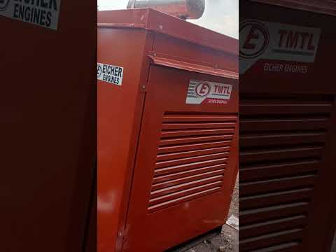 40 Kva SP Eicher Silent Generators CPCB IV