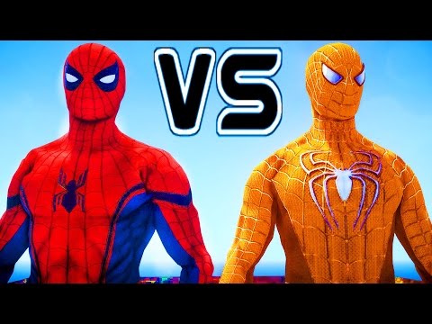 Spider-Man vs Orange Spiderman - Epic Superheroes Battle | Death Match Video