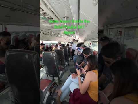ÔNIBUS INTERIOR DO AEROPORTO #panglaobohol #airport #shuttlebus #shortsvideo #fypshi #asmr #asmrvideo