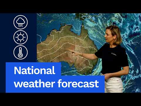 National Weather Forecast: Mostly dry, with a few showers for the far south-east
