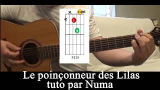 Tuto guitare: Le poinçonneur des Lilas (Serge Gainsbourg ) tuto 1/3