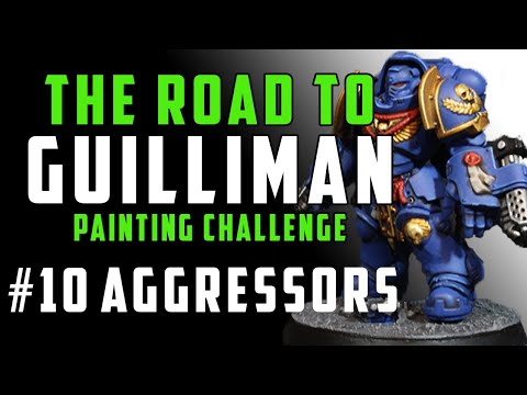Aggressors: The road to Guilliman painting challenge