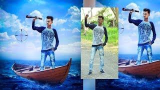 preview picture of video 'Sea View Photo Editing||PicsArt Latest Editing Tutorial||Picsart Best Editing Tutorial 2018'