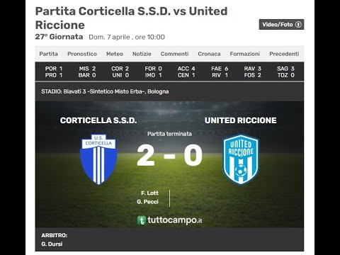 27 Corticella - United Riccione