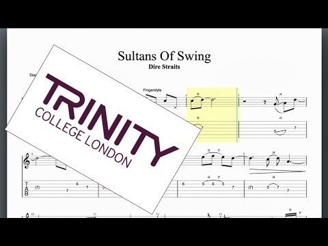 Sultans Of Swing Trinity Grade 7 Guitar
