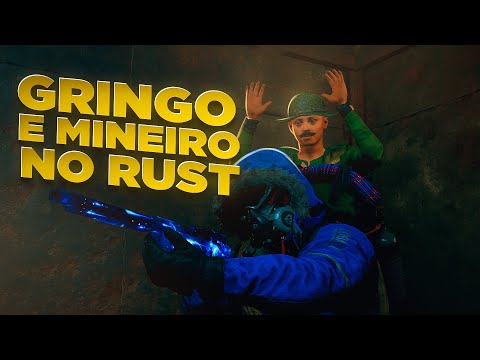 JOGUEI O WIPE COM UM GRINGO E UM MINEIRO - Rust
