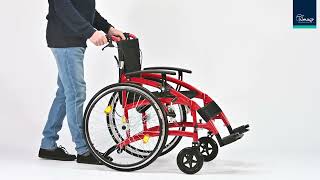 Odľahčený invalidný vozík Exclusive-TIM Light – 12 kg, 136 kg