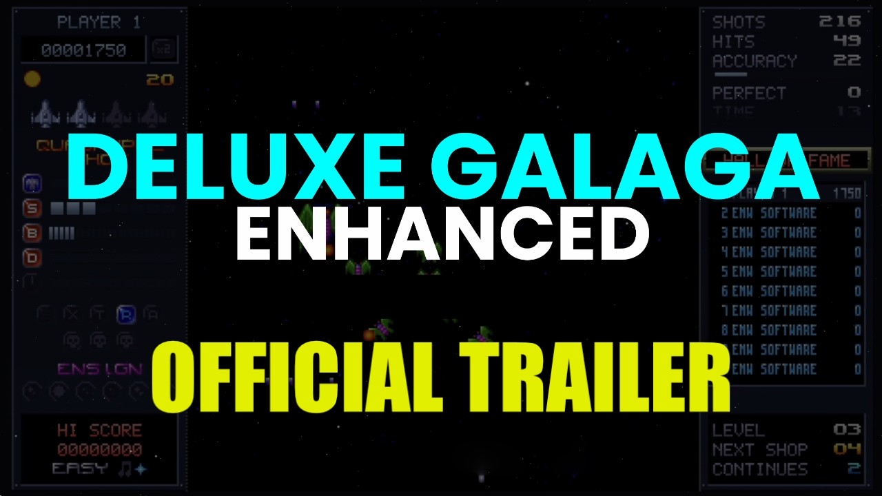 Deluxe Galaga Enhanced teaser trailer